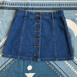Jean skirt